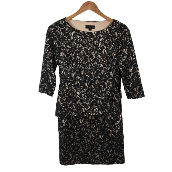 DR65 Tahari Arthur Levine Career Dress 2 Petite - Picture 1 of 4